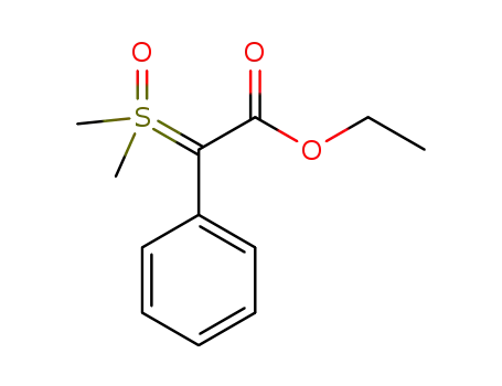 ethyl 2-(dimethyl(oxo)- λ6-sulfaneylidene)-2-phenylacetate
