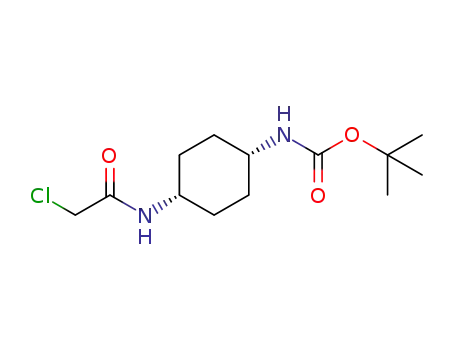 tert-butyl (cis-4-(2-chloroacetamido)cyclohexyl)carbamate