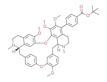 5-(4-t-butyloxycarbonylphenyl)tetrandrine