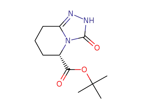 tert-butyl (5S)-3-oxo-2,3,5,6,7,8-hexahydro[1,2,4]triazolo[4,3-a]pyridine-5-carboxylate