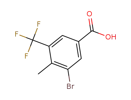 3-bromo-4-methyl-5-trifluoromethylbenzoic acid
