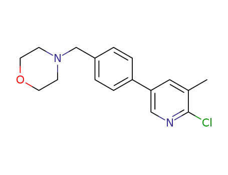 4-(4-(6-chloro-5-methylpyridin-3-yl)benzyl)morpholine