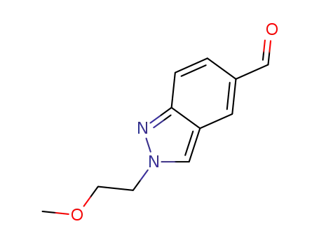 2-(2-methoxyethyl)-2H-indazole-5-carbaldehyde