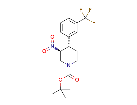 tert-butyl (3S,4S)-3-nitro-4-(3-(trifluoromethyl)phenyl)-3,4-dihydropyridine-1(2H)-carboxylate