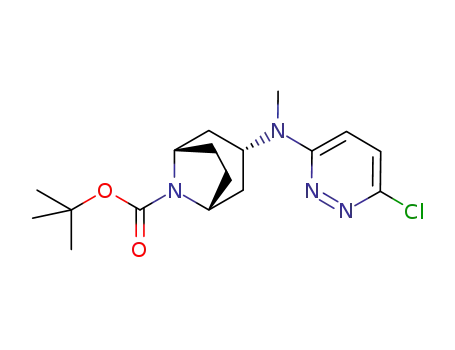 (1R,3S,5S)-tert-butyl 3-((6-chloropyridazin-3-yl)(methyl)amino)-8-azabicyclo[3.2.1]octane-8-carboxylate