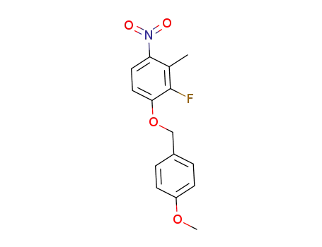 2-fluoro-3-(4-methoxybenzyloxy)-6-nitrotoluene
