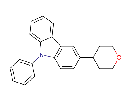 9-phenyl-3-(tetrahydro-2H-pyran-4-yl)-9H-carbazole