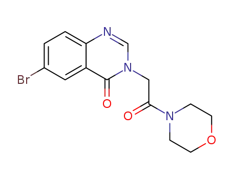 6-bromo-3-(2-morpholino-2-oxoethyl)quinazolin-4(3H)-one