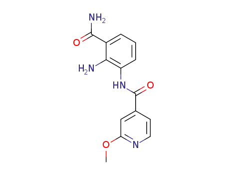 N-(2-amino-3-carbamoyl-phenyl)-2-methoxy-pyridine-4-carboxamide