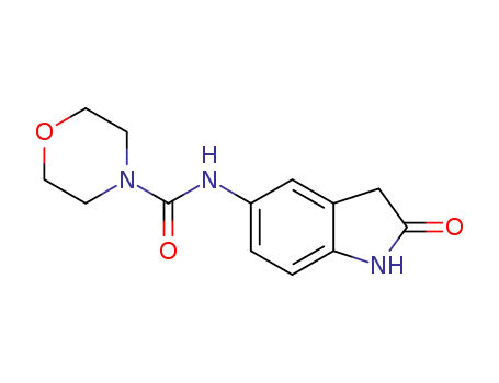 N-(2-oxoindolin-5-yl)morpholine-4-carboxamide