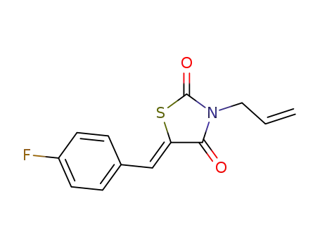 3-allyl-5-(4-fluorobenzylidene) thiazolidine-2,4-dione
