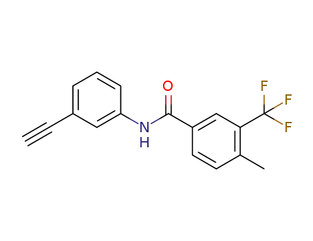 N-(3-ethynylphenyl)-4-methyl-3-(trifluoromethyl)benzamide