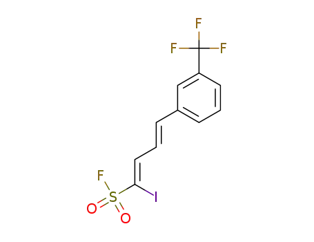 (1Z,3E)-1-iodo-4-(3-(trifluoromethyl)phenyl)buta-1,3-diene-1-sulfonyl fluoride