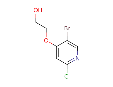 2-((5-bromo-2-chloropyridin-4-yl)oxy)ethan-1-ol