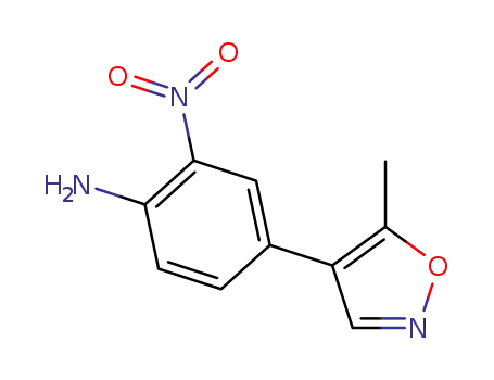 4-(5-methylisoxazol-4-yl)-2-nitroaniline