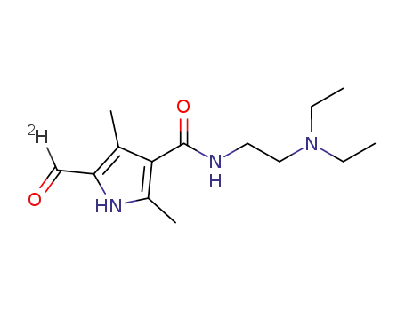 N-(2-(diethylamino)ethyl)-5-formyl-2,4-dimethyl-1H-pyrrole-3-carboxamide-α-d1