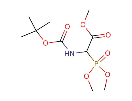 trimethyl 2-(tert-butoxycarbonylamino)phosphonoacetate