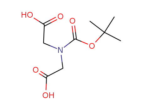 Molecular Structure of 56074-20-5 (BOC-IMINODIACETIC ACID)