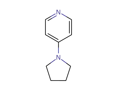 Molecular Structure of 2456-81-7 (4-Pyrrolidinopyridine)