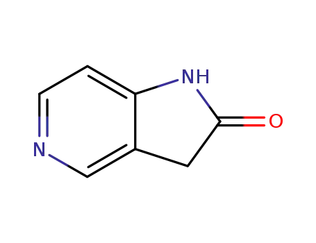 Molecular Structure of 134682-54-5 (2H-Pyrrolo[3,2-c]pyridin-2-one,1,3-dihydro-(9CI))