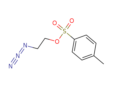 Molecular Structure of 113738-22-0 (Ethanol, 2-azido-, 4-methylbenzenesulfonate (ester))