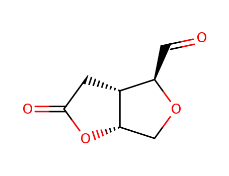(3aS,4S,6aR)-2-Oxo-hexahydro-furo[3,4-b]furan-4-carbaldehyde