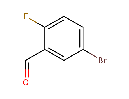 93777-26-5,5-Bromo-2-fluorobenzaldehyde,2-Fluoro-5-bromobenzaldehyde;3-Bromo-6-fluorobenzaldehyde;2-Fluoro-5-Bromo benzaldehyde;5-Bromo-2-fluoro-benzaldehyde;