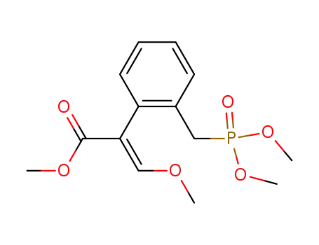(E)-2-[2-(Dimethoxy-phosphorylmethyl)-phenyl]-3-methoxy-acrylic acid methyl ester