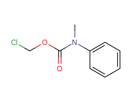 Molecular Structure of 186353-05-9 ([N-methyl-N-phenyl]carbamic acid chloromethyl ester)