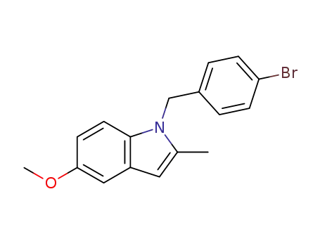 1-(4-bromo-benzyl)-5-methoxy-2-methyl-1H-indole
