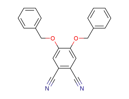 1,2-dibenzyloxy-4,5-dicyanobenzene