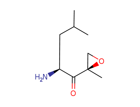 (S)-2-amino-4-methyl-1-((R)-2-methyloxiran-2-yl)pentan-1-one
