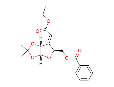 ((3aR,5R,6aS)-2,2-dimethyl-6-oxotetrahydrofuro[2,3-d][1,3]-dioxol-5-yl)methyl benzoate
