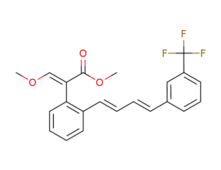 (E)-3-Methoxy-2-{2-[(1E,3E)-4-(3-trifluoromethyl-phenyl)-buta-1,3-dienyl]-phenyl}-acrylic acid methyl ester