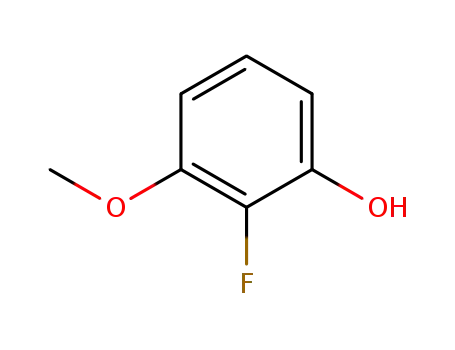 Molecular Structure of 447462-87-5 (2-fluoro-3-methoxyphenol)
