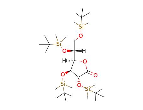 2,3,5,6-tetra-O-(tert-butyldimethylsilyl)-D-glucono-1,4-lactone