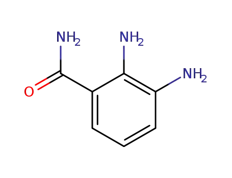 Molecular Structure of 711007-44-2 (Benzamide, 2,3-diamino-)