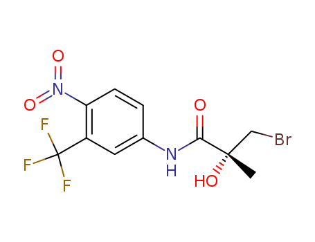 (2R)-3-Bromo-2-hydroxy-2-methyl-N-[4-nitro-3-(trifluoromethyl)phenyl]propanamide