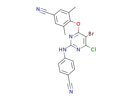 6-Desamino 6-Chloro Etravirine