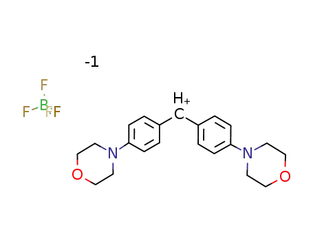 4,4'-bis(morpholino)benzhydrylium tetrafluoroborate