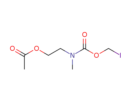 acetic acid 2-(iodomethoxycarbonyl-methyl-amino)-ethyl ester