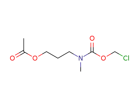 [N-methyl-N-3-(acetoxy)propyl]carbamic acid chloromethyl ester