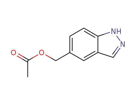 acetic acid 1H-indazol-5-ylmethyl ester