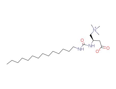 1-Propanaminium,3-carboxy-N,N,N-trimethyl-2-[[(tetradecylamino)carbonyl]amino]-, inner salt,(2R)-(250694-07-6)