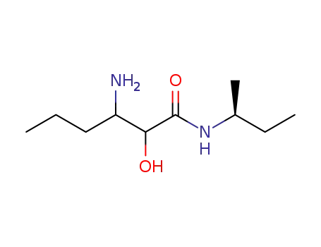 3-amino-2-hydroxy-hexanoic acid sec-butylamide