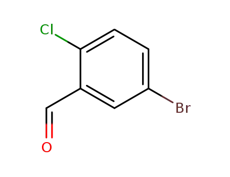 Molecular Structure of 189628-37-3 (5-BROMO-2-CHLOROBENZALDEHYDE)