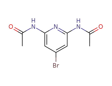 N,N'-(4-bromo-2,6-pyridinediyl)bisacetamide