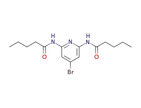 Molecular Structure of 662164-82-1 (Pentanamide, N,N'-(4-bromo-2,6-pyridinediyl)bis-)