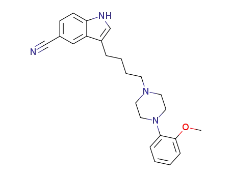 3-{4-[4-(2-methoxy-phenyl)-piperazin-1-yl]-butyl}-1H-indole-5-carbonitrile