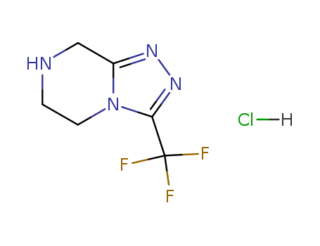 3-(Trifluoromethyl)-5,6,7,8-tetrahydro-[1,2,4]triazolo[4,3-a]pyrazine hydrochloride(762240-92-6)